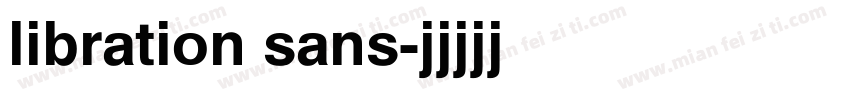 libration sans字体转换